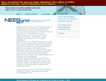 Tablet Screenshot of neesgrid.org